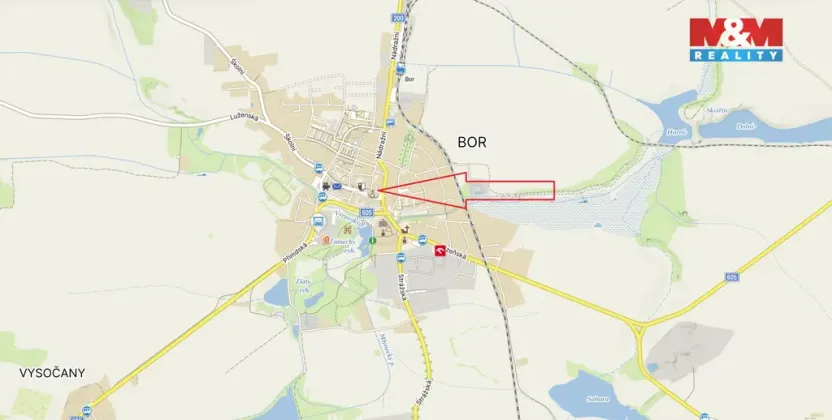 Prodej rodinného domu, Bor, náměstí Republiky, 197 m2