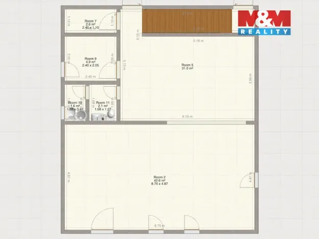 Prodej rodinného domu, Bor, náměstí Republiky, 197 m2