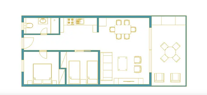 Prodej bytu 3+kk, Avenida Vincente Blasco Ibáňez, Santa Pola, COSTA BLANCA, Španělsko, 55 m2