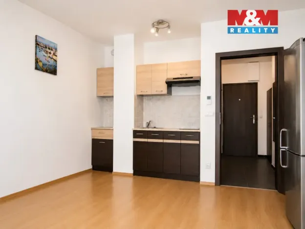 Pronájem bytu 1+kk, Praha - Letňany, Frýdecká, 27 m2