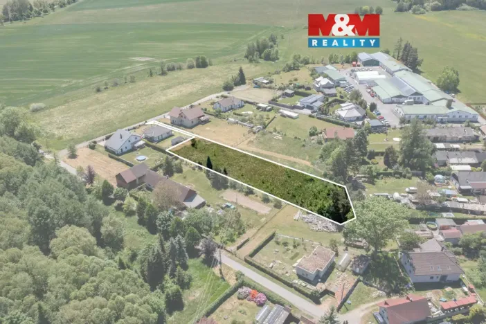 Prodej pozemku pro bydlení, Rožmitál pod Třemšínem - Starý Rožmitál, 2267 m2