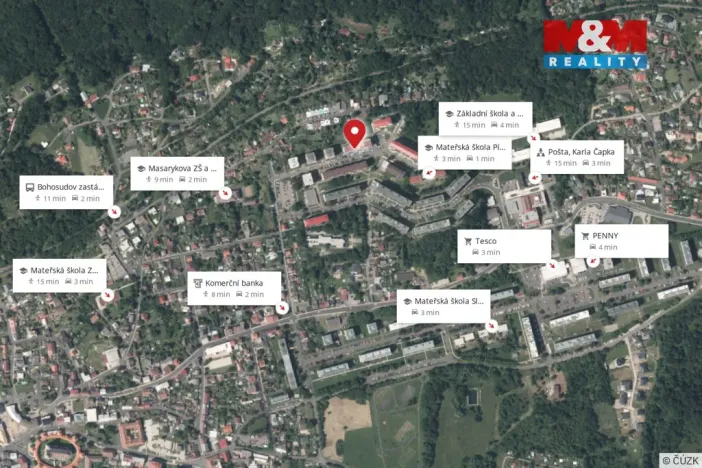 Prodej bytu 3+1, Krupka - Maršov, Dukelských hrdinů, 68 m2