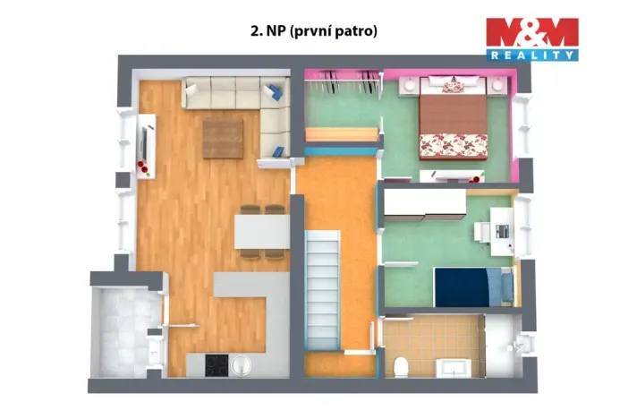 Prodej rodinného domu, Horní Slavkov, Kounice, 94 m2