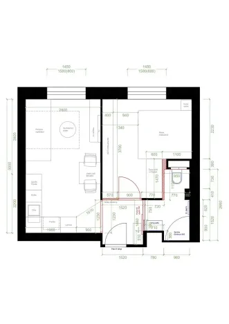 Prodej bytu 1+1, Karviná - Mizerov, tř. Těreškovové, 33 m2