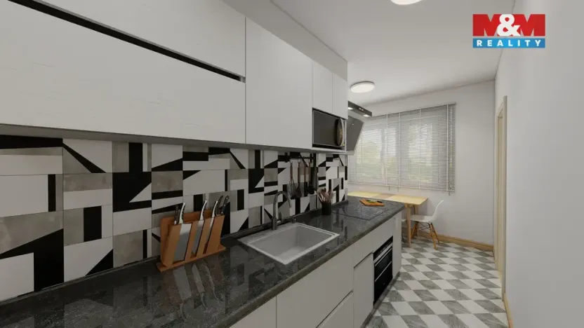 Prodej bytu 2+1, Děčín - Děčín III-Staré Město, Rakovnická, 63 m2