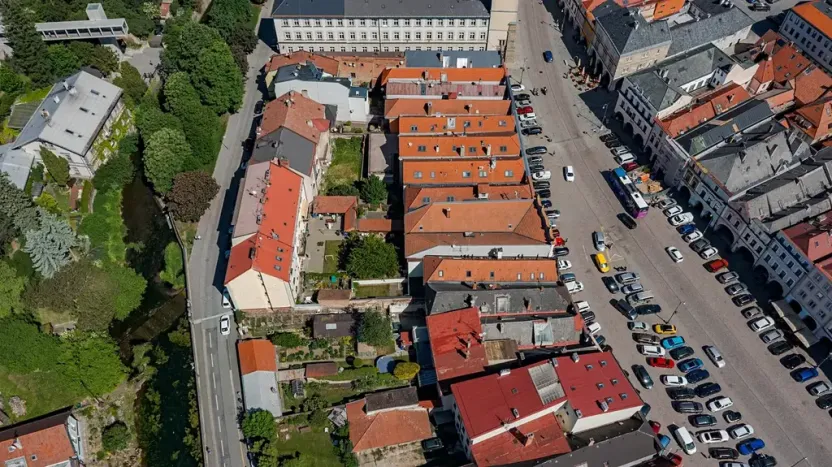 Prodej vícegeneračního domu, Litomyšl, Smetanovo náměstí, 459 m2