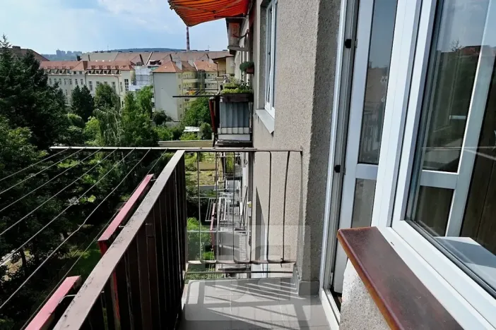 Pronájem bytu 1+1, Brno, Křídlovická, 42 m2