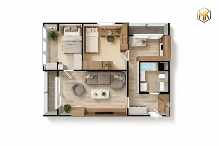 Prodej bytu 3+1, Olomouc, Heyrovského, 65 m2