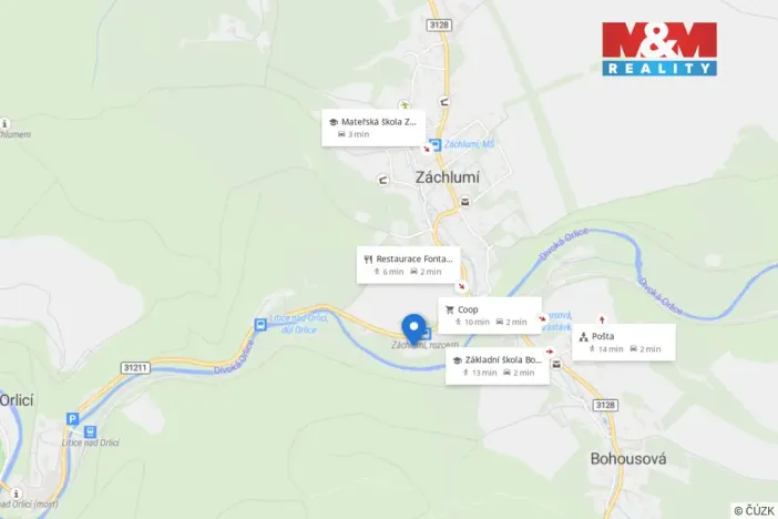Prodej bytu 4+1, Záchlumí, 74 m2