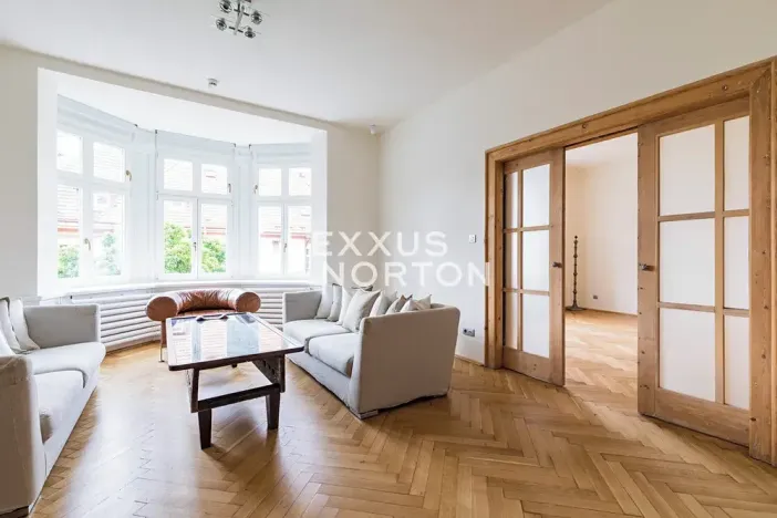 Pronájem bytu 4+1, Praha - Vinohrady, Hradešínská, 120 m2