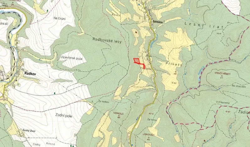 Prodej louky, Městečko Trnávka, 13383 m2
