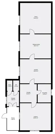 Prodej rodinného domu, Horní Bělá, 120 m2
