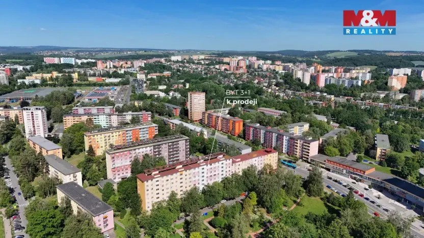 Prodej bytu 3+1, Ostrava - Poruba, náměstí Družby, 76 m2