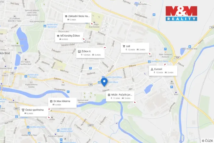 Prodej bytu 3+1, Havlíčkův Brod, U Pekárny, 68 m2