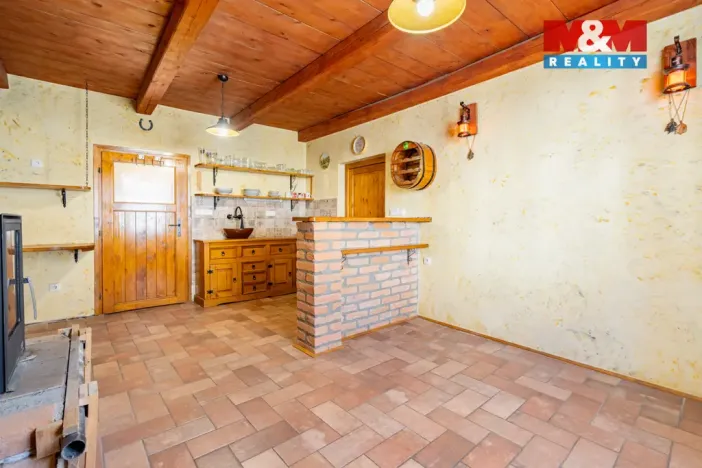 Prodej rodinného domu, Nová Bystřice - Albeř, 71 m2