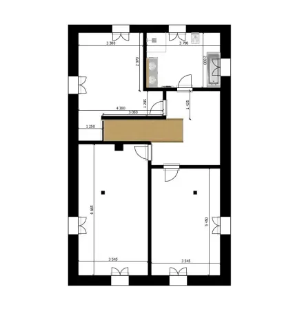 Prodej rodinného domu, Rudník, 222 m2