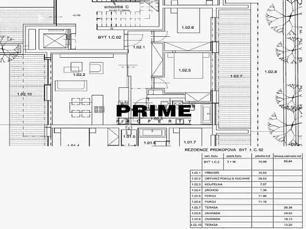 Pronájem bytu 3+kk, Praha - Žižkov, Prokopova, 154 m2