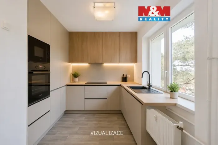Prodej bytu 2+kk, Žďár nad Sázavou - Žďár nad Sázavou 4, Wolkerova, 70 m2