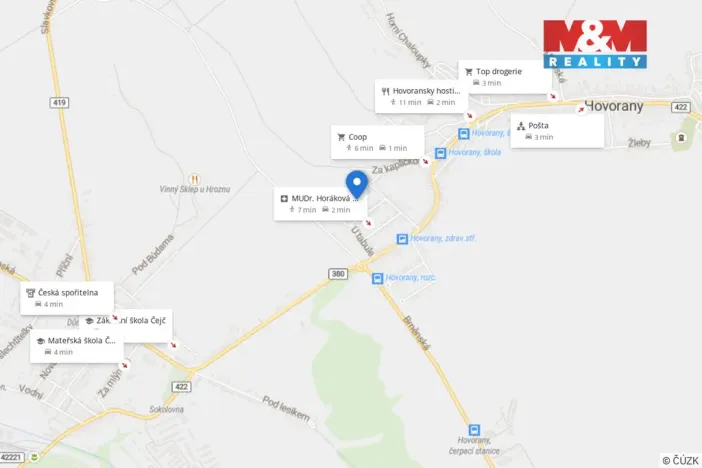 Prodej rodinného domu, Hovorany, 262 m2