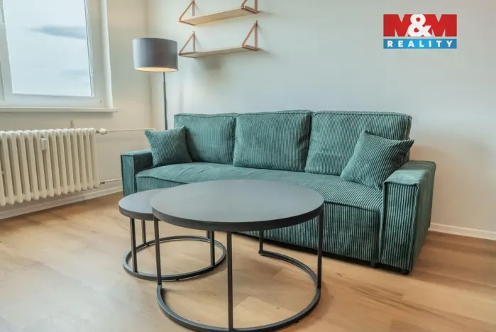 Pronájem bytu 1+kk, Praha - Modřany, Pertoldova, 32 m2