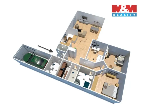 Prodej rodinného domu, Praha - Kunratice, Na jahodách, 130 m2