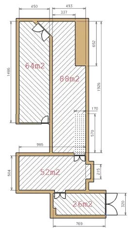 Pronájem skladu, Choceň, Husova, 230 m2