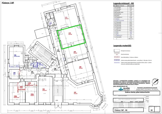 Pronájem kanceláře, Opava, Na Rybníčku, 31 m2