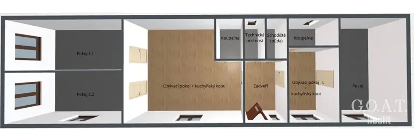 Prodej rodinného domu, Přehýšov, 97 m2
