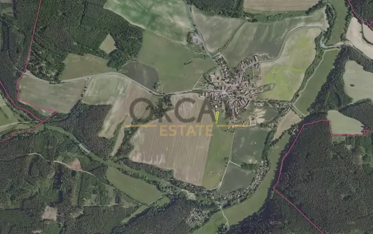 Prodej pole, Drahoňův Újezd, 1137 m2