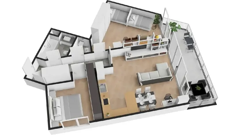 Prodej bytu 3+kk, Praha - Troja, Mazurská, 120 m2