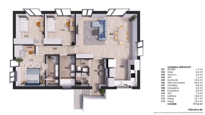 Prodej rodinného domu, Prostějovičky, 118 m2