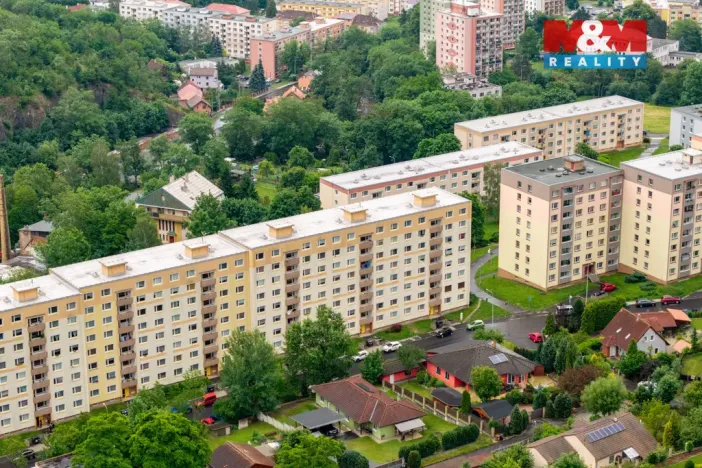 Prodej bytu 1+1, Ústí nad Labem - Neštěmice, Na Výšině, 35 m2