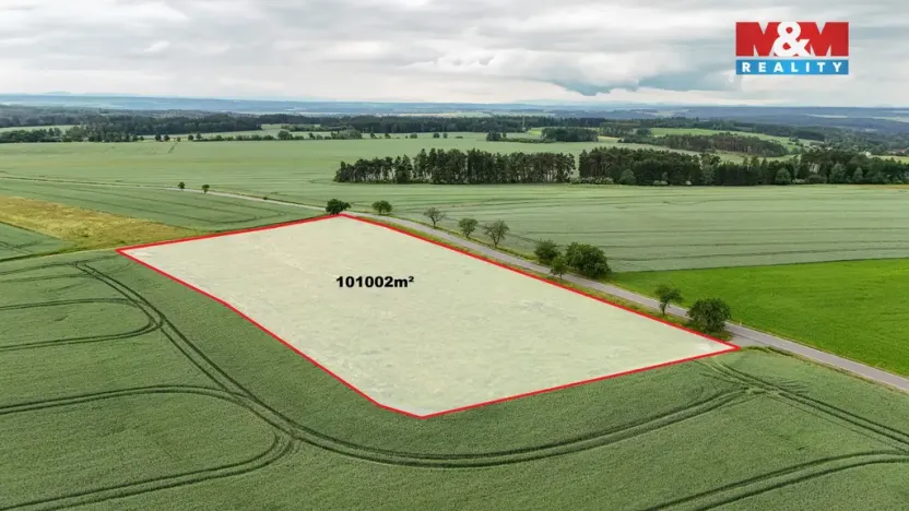 Prodej pole, Ostrov u Bezdružic - Krsov, 101002 m2