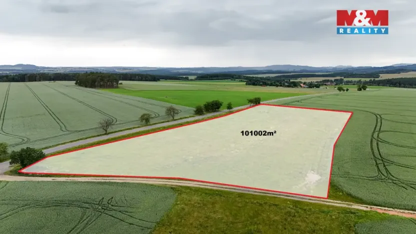 Prodej pole, Ostrov u Bezdružic - Krsov, 101002 m2