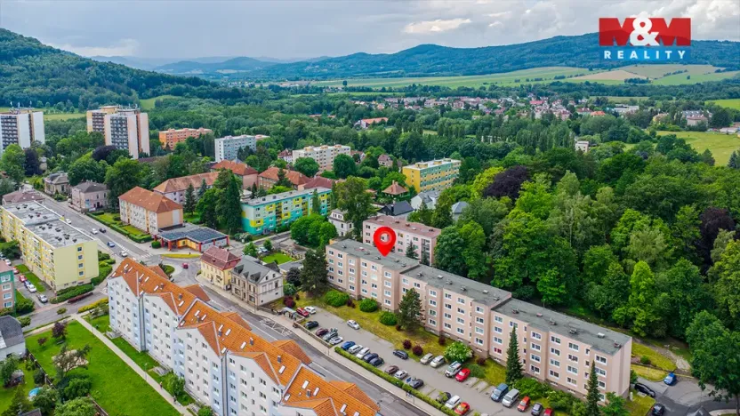 Prodej bytu 4+1, Nový Bor, Horovy sady, 78 m2