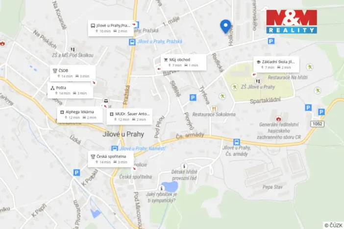 Prodej bytu 3+1, Jílové u Prahy, Holíkova, 74 m2