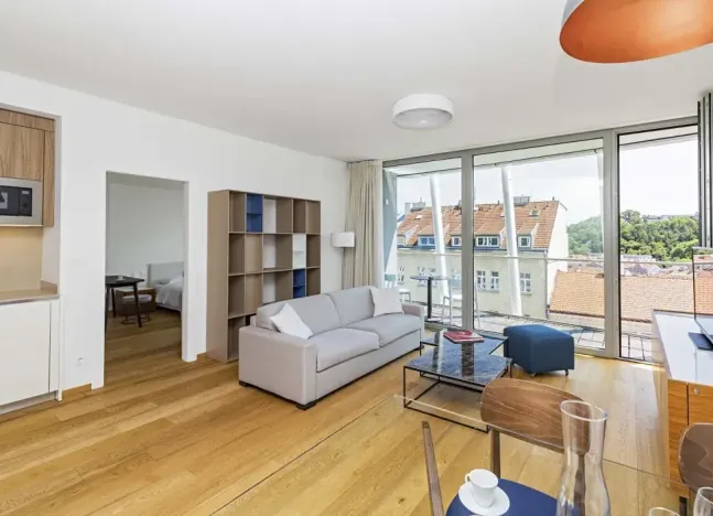 Pronájem bytu 2+kk, Praha - Smíchov, 76 m2