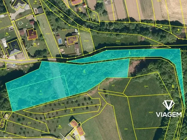 Prodej podílu zahrady, Ratiboř, 1806 m2