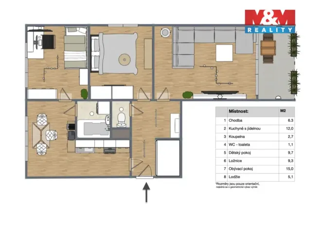 Prodej bytu 3+1, Kraslice, Družstevní, 62 m2