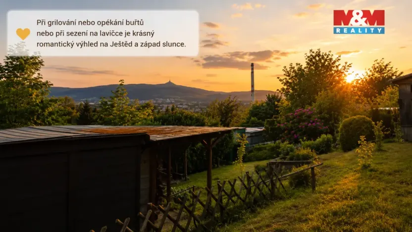 Prodej zahrady, Liberec, Pod Sadem míru, 259 m2