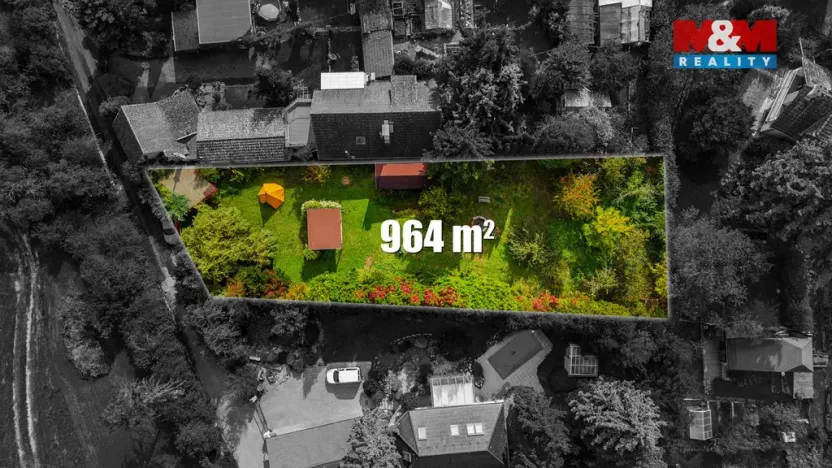 Prodej zahrady, Litoměřice, 964 m2