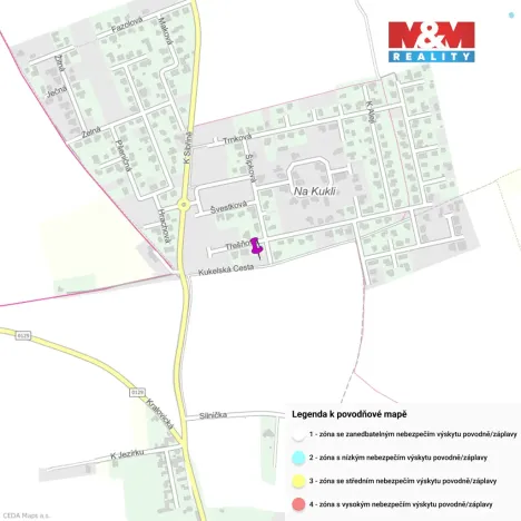 Prodej pozemku pro bydlení, Křenice, 1173 m2