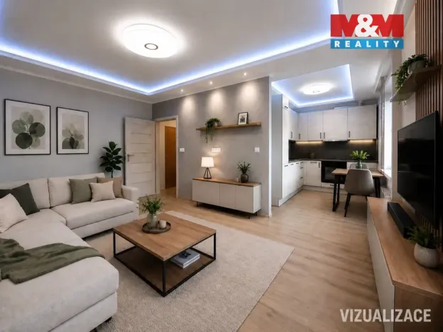 Prodej bytu 2+1, Ústí nad Labem - Bukov, Dukelských hrdinů, 52 m2