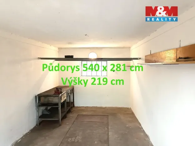 Pronájem garáže, Hradec Králové, Ječná, 15 m2