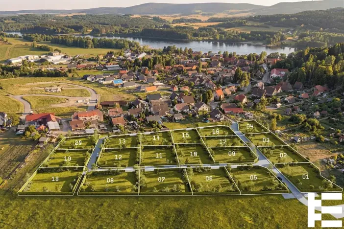 Prodej pozemku pro bydlení, Horní Planá, 812 m2