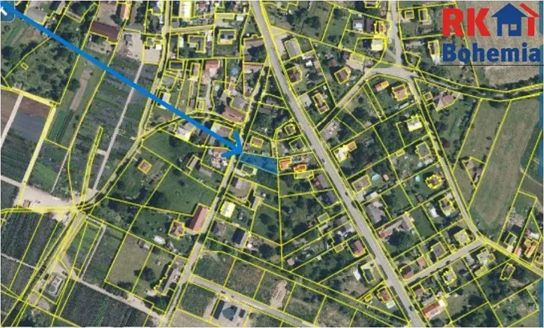 Prodej pozemku pro bydlení, Boseň, 472 m2