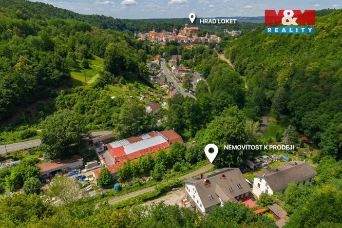 Prodej rodinného domu, Loket, Revoluční, 746 m2