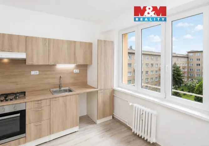 Pronájem bytu 2+1, Ostrava - Poruba, Nezvalovo náměstí, 57 m2