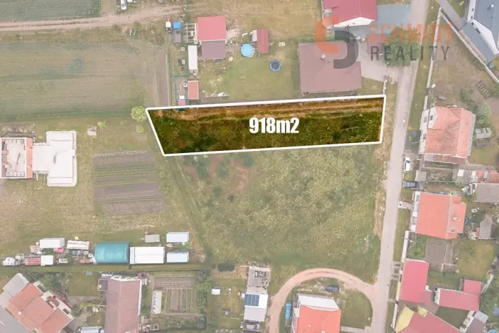 Prodej pozemku pro bydlení, Březí, Větrná, 918 m2