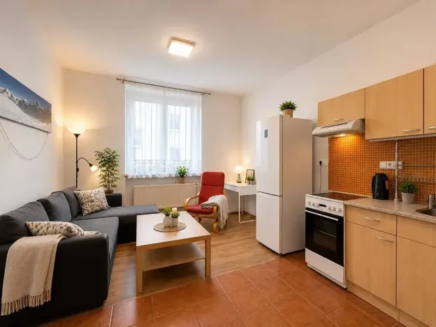 Pronájem bytu 2+kk, Brno, Rybářská, 49 m2